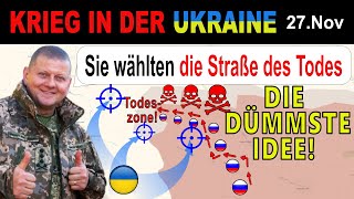 27NOVEMBER GEFANGEN UND ZERSCHLAGEN  Russen sitzen in einer tückischen FEUERFALLE FEST [upl. by Latsyrc]