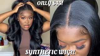 This Is Crazy  The Best Synthetic Wig  Outre HD Lace Front Wig Perfect Hairline  JessicaNicole [upl. by Cornel358]