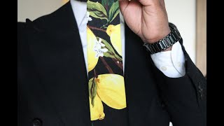 5 BEST TIES TO WEAR WITH A BLACK SUIT [upl. by Eidob]