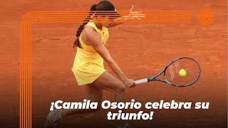 ¡Qué orgullo Camila Osorio encabeza los triunfos de Latinoamérica en el tenis olímpico [upl. by Baalbeer5]