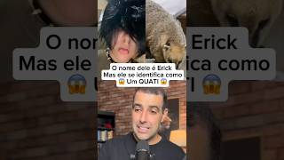 O nome dele é Erick Mas ele se identifica com um QUATI 😱 therians shorts viralvideo [upl. by Oetam]