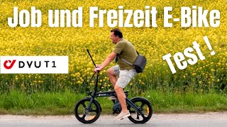 Job und Freizeit EBike  Klappbar und Mobil ab 799€ im Test DYU T1 [upl. by Ebby]