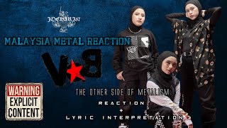 Malaysia Metal Reaction  Voice Of Baceprot  The Other Side Of Metalism React  Interpretation [upl. by Ycul]