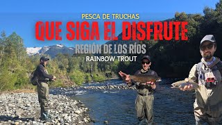 QUE SIGA LA FIESTA Y QUE SIGA EL DISFRUTE 🎉 PESCA DE TRUCHAS EN CHILE 🇨🇱 [upl. by Oahc]