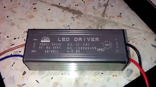 50 Watt Cy led driver power supply test failed  Max 12198 watt [upl. by Ave]