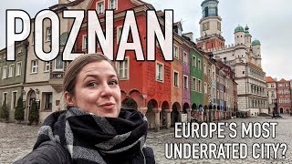 Is POZNAN Europes most UNDERRATED city  Poland Travel Vlog [upl. by Elleirol]