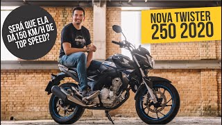 Testei Nova Twister 250 2020 É melhor que a Fazer  O MELHOR VÍDEO [upl. by Queridas]