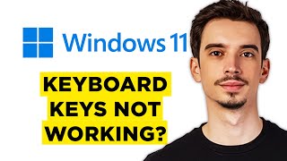 How To Fix Keyboard Keys Not Working Windows 11 2024  Step by Step Guide [upl. by Halli29]