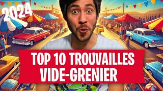 TOP 10 Meilleures affaires VIDE GRENIER 2024 [upl. by Drol515]