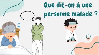 Les expressions françaises pour réconforter un malade apprendrelefrancais vocabulairefrançais [upl. by Kumler399]