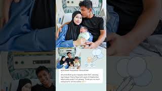 Eyra Hazali selamat melahirkan anak ke 3 artismalaysia shorts babyboy [upl. by Joselyn]