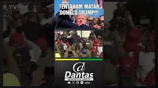 URGENTE  Tentaram matar Donald Trump [upl. by Ianej]