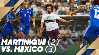 Martinique 2 vs Mexico 3  Gold Cup 2019 [upl. by Leelahk40]