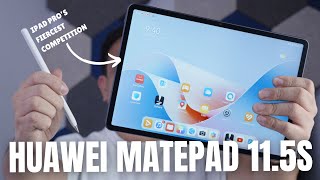 HUAWEI MatePad 115”S  Amazing Tablet that can put the iPad to Shame [upl. by Ilat]