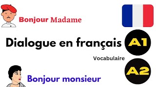 Dialogues en français – Vocabulaire et grammaire Niveau A1 A2 2 Assan info [upl. by Petronille370]