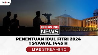 BREAKING NEWS Sidang Isbat Penetapan Idul Fitri 2024  1 Syawal 1445 H  tvOne [upl. by Lemrej95]