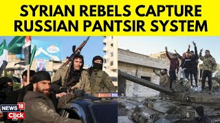 Syria War Latest  Syrian Rebels Capture Russian Pantsir System  Syria News Today  N18G [upl. by Ttelrats]