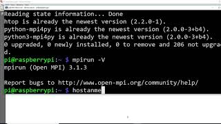 EP001  Raspberry Pi Supercomputing  Installation of MPI4Py [upl. by Aniv]