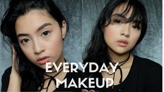 Simple Everyday Makeup Routine  Rei Germar [upl. by Ecneitap]