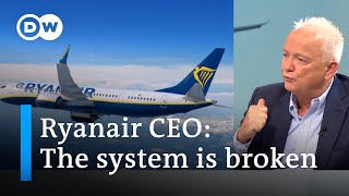 Why Ryanair is withdrawing more and more from the German market  DW News [upl. by Nelan]