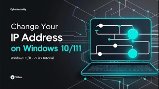 Change Your IP Address on Windows 1011 – Quick Tutorial [upl. by Louise113]