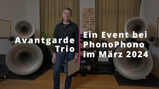 Avantgarde Trio Event bei PhonoPhono  Rückblick [upl. by Sandy813]