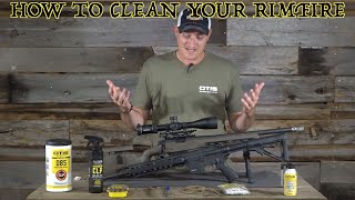 HOW TO CLEAN YOUR RIMFIRES THE CORRECT WAY [upl. by Yraek]