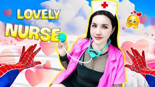 Is This Lovely Nurse Worth Losing My Family❓❓❓Romantic Adventures of SpiderMan [upl. by Aneem]