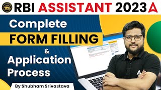 RBI Assistant Form Fill Up 2023  RBI Assistant Online Form 2023 Kaise Bhare  Complete Process [upl. by Phyllida]