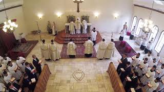 Pontifical Mass St Thomas Aquinas Seminary Virginia SSPX [upl. by Ailel108]