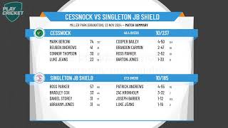 Cessnock v Singleton JB Shield [upl. by Aihseuqram163]