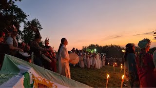 Glastonbury 2022 Opening Ceremony with Hiroshima Peace Flame [upl. by Weir]