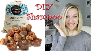 DIY Soap Nuts Shampoo with Demo  Natural Hairwash  No Poo  Zero Waste [upl. by Waxman]