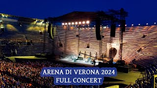 Ludovico Einaudi FULL LIVE CONCERT  Arena di Verona Italy 10072024 [upl. by Hillinck733]