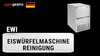 EWI Eiswürfelmaschine Reinigung [upl. by Townie265]