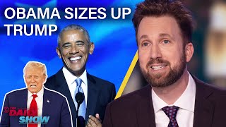 Barack Obama Sizes Up Trump Roll Call Vote Gets Lit amp More DNC Night 2 Highlights  The Daily Show [upl. by Lecia173]