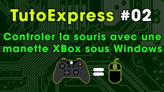 TutoExpress 02  Contrôler la souris avec une manette XBox sous Windows avec GOPHER360 [upl. by Germano]