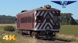 DERM in near Daylesford Australian Trains in 4K [upl. by Zysk905]