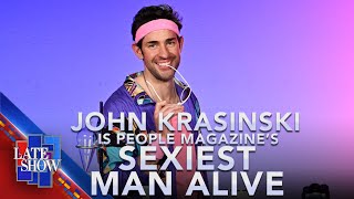 John Krasinski Is People Magazines Sexiest Man Alive 2024 [upl. by Etnoel]