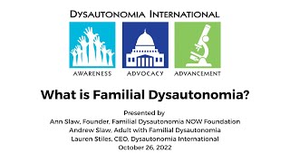 What is Familial Dysautonomia [upl. by Layton857]