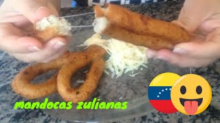 🇻🇪 COMO HACER MANDOCAS VENEZOLANAS RECETAS ZULIANAS 😋 venezuela zulia recetas [upl. by Bucky]