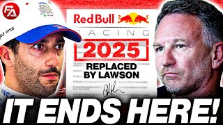 TERRIBLE NEWS for Daniel Ricciardo After Christian Horners SHOCKING STATEMENT [upl. by Teerprug869]