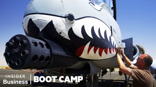 How Air Force Pilots Fly The Controversial 19 Million A10 Warthog  Boot Camp  Insider Business [upl. by Nniuqal]