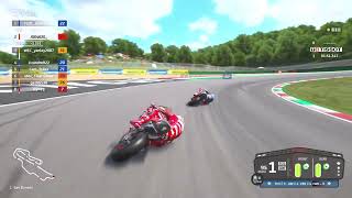 MotoGP 22  Online Gameplay  Great Battle At Mugello [upl. by Aivatahs]