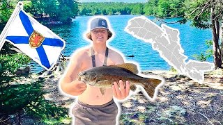 Unlocking Nova Scotias Smallmouth Bass Secrets Epic Fishing Expedition [upl. by Balliett756]