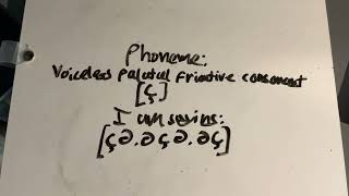 ç voiceless palatal fricative consonant [upl. by Eirlav]