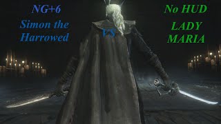 Bloodborne  Hunter Simon cosplay vs Lady Maria NG6 NO HUD [upl. by Stig]