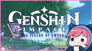 A Legend of Sword  Genshin Impact Book Reading [upl. by Frederik]