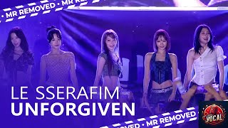 LE SSERAFIM 르세라핌  UNFORGIVEN  Rock Music  광주대학교축제  240930 [upl. by Kablesh]