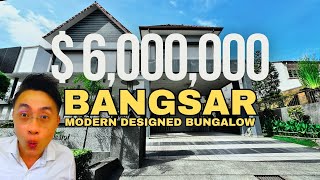 Inside the ULTIMATE Modern Design Bungalow in Bangsar  Lorong Maarof  Malaysia KL Properties [upl. by Marcin]